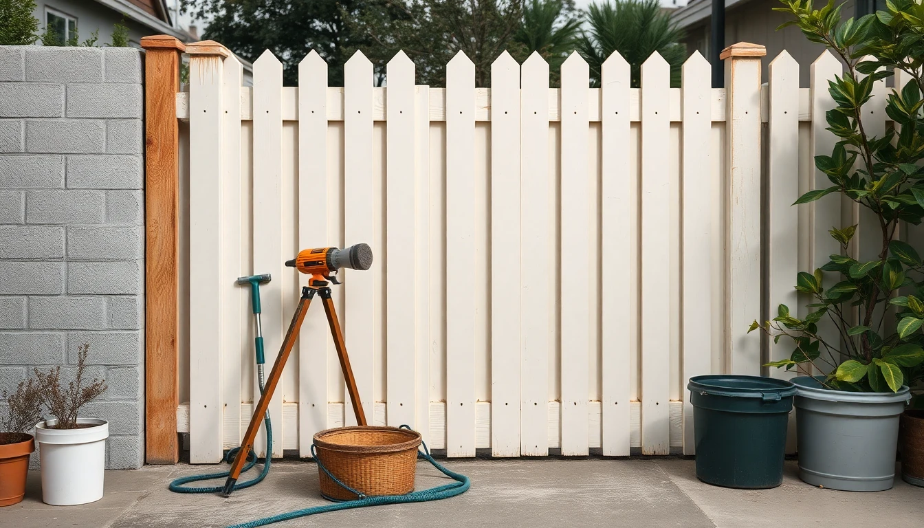 Fence & Gate Painting
