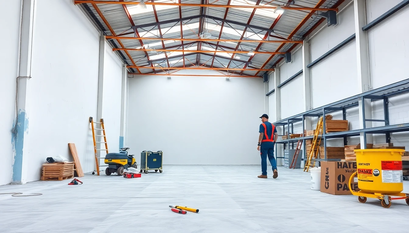 Warehouse Painting