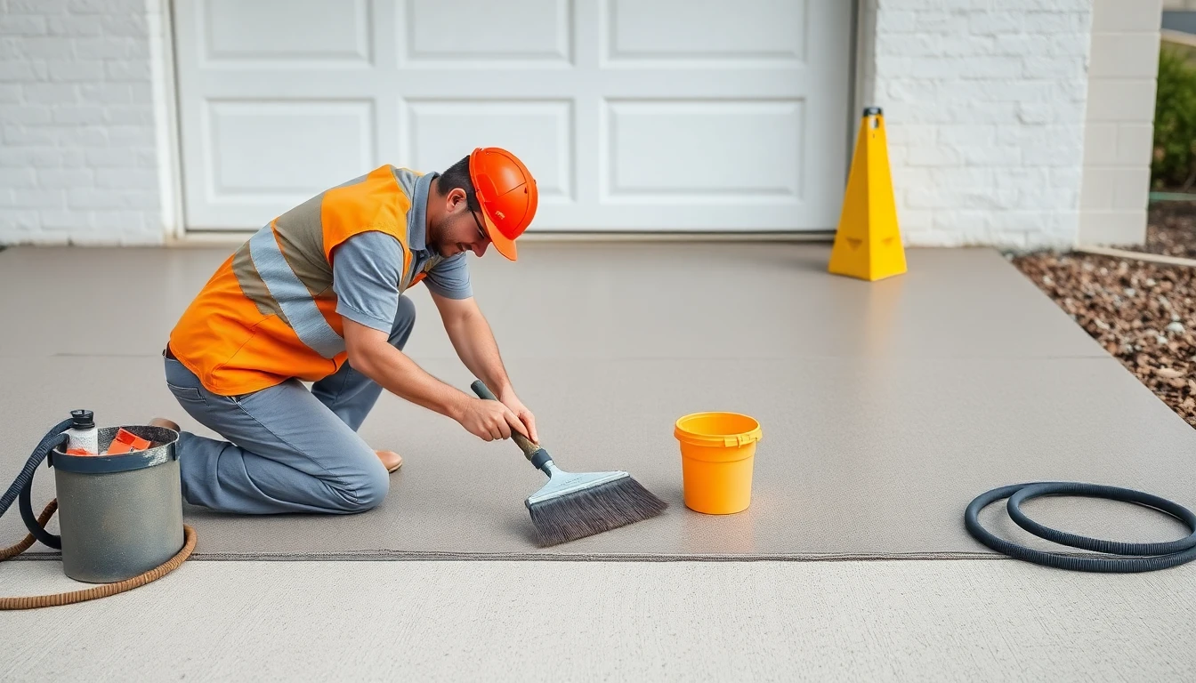 Concrete & Driveway Painting
